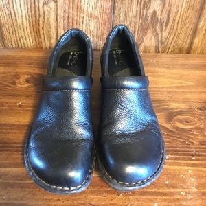 Black. BOC clogs